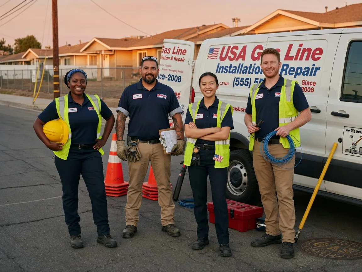 Gas Line Installation company in Middletown, OH